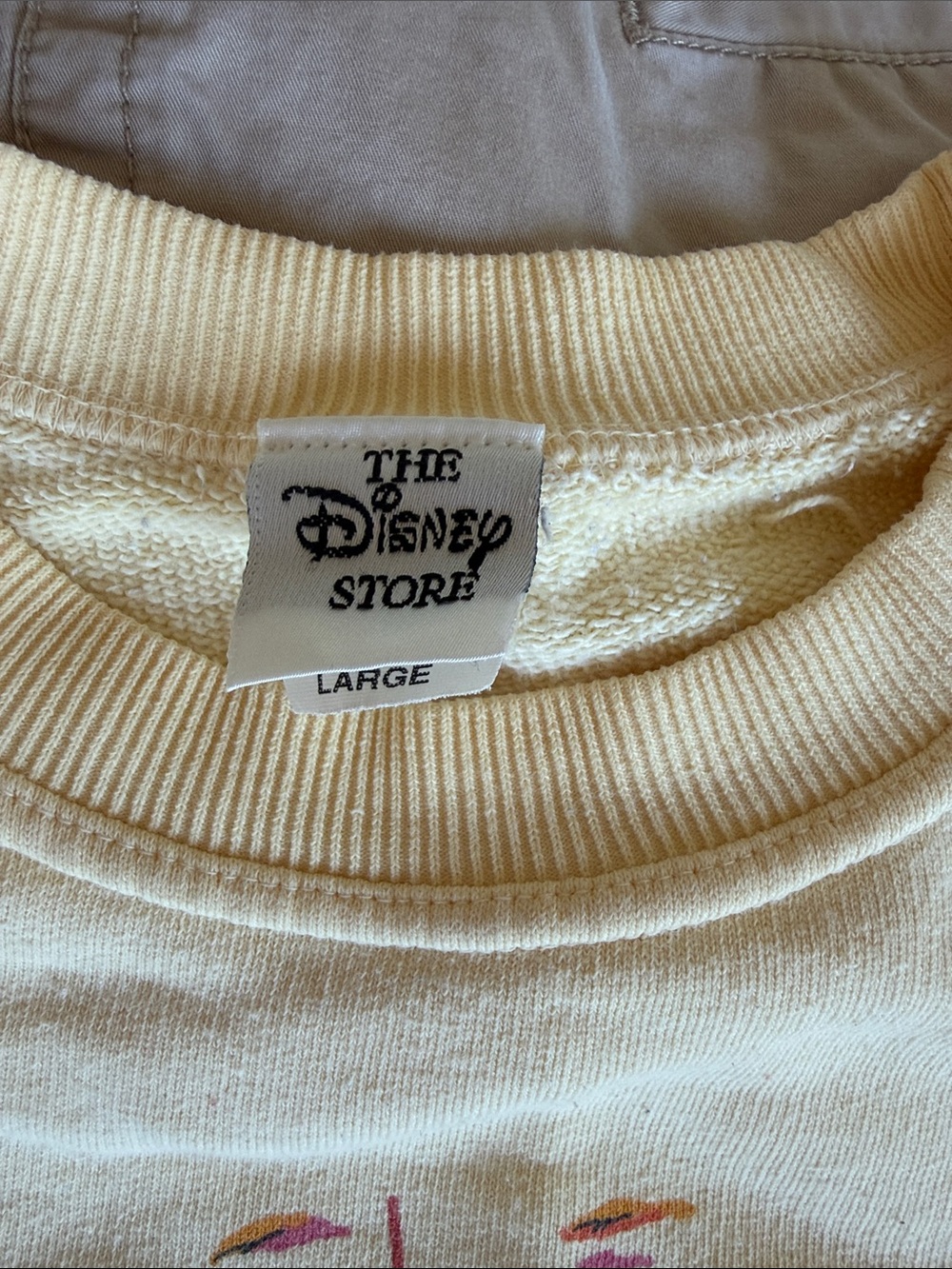 Disney Pooh's 100 Acre Wood Garden Cream Kids Sweatshirt - Picture 2 of 4